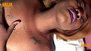 Ebony Nigerian Lesbians Moan Over Big Dicks