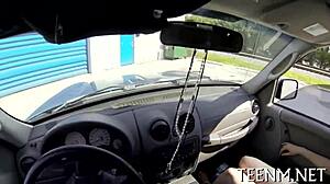 so this casual scene shows brooke wylde baring natural tits for sloppy blowjob and doggy style orgasm