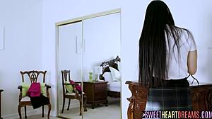 Lick That Cute Asian Teen's Pussy!