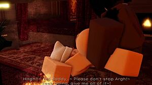 New year session with big ass and cock focus