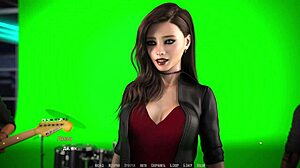 FFM Gameplay Ends with Bent Over Cumshot! Rock Star Part 29 Features Big Cock Doggy Action.