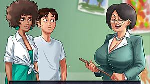 Summertime Saga Gameplay With Teacher Handjob In Toilet 😏