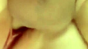 pov follando co�o polla dura with moaning babe and shaved pussy cum