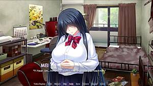 Bully grabs huge tits in episode 1