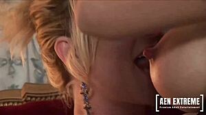 michelle thorne, the blonde pornstar, fucks her friend starr with a strapon