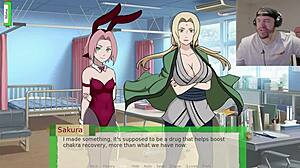 Anko threatens life in uncensored naruto game with blowjob and doggystyle