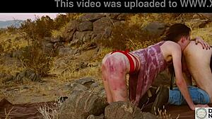 brooke johnson, piss thirsty, rims her dom in mountains