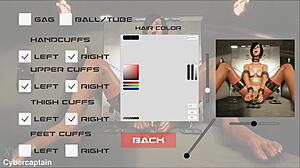 3d metal bondage fetish game with mature boobs