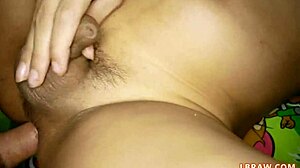 ladyboy yogurt gets bareback fucked anal