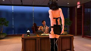 Fashion Business - Showing Tits In Workplace Episode 1 Scene 55