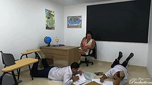 Roxana Caputo, Teacher, In University Threesome With Daniclarkoficial