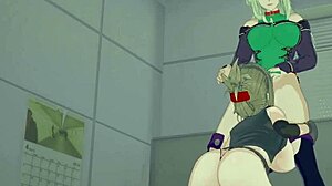 lamia loveless and chitose kisaragi lesbian futanari sex hentai