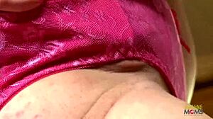 Luscious Hottie Teases Before Kitchen Doggy Action