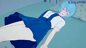 rei ayanami and asuka langley get intense creampie action in neon genesis evangelion pov hentai 😍🔥