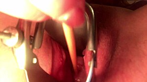 cervix insertion stretches deep