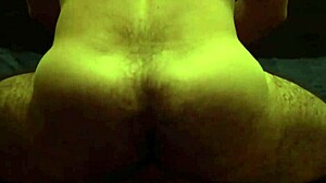 An amateur milf couple engages in teasing and fucking all night.