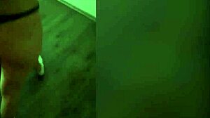 Amateur couple engages in passionate fucking after a long hard day at work.