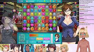 vtuber lewdneko plays huniepop 2 double date?