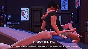 Fucking godmother in 3D hentai?