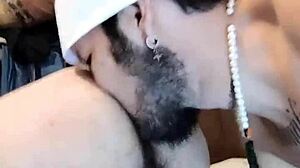 Overwhelmed By Desire In The Inn, They Rush To The Room For Passionate Encounter With Hunk