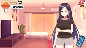 she lets me into her special garden naked in megu ep 8