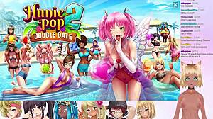 vtuber lewdneko plays huniepop 2 double date?