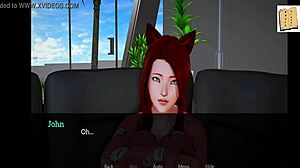 In this 3D hentai anime, the redhead joins my new family for some fun adventures 😊