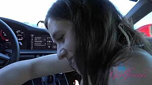 Wow, Beach Date With Kourtney Ray Who Loved Pussy Play And Giving Road Head POV!