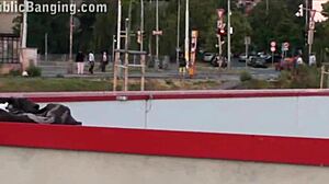 i'm in public gangbang with cute blonde teen 18+