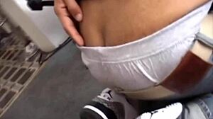 Big dick Latin guy gets blowjob from twink