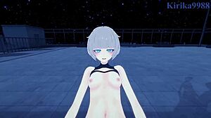 Nazuna nanakusa intense sex - call of the night yofukashi no uta hentai!