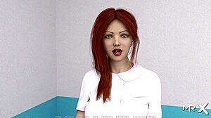 Acting Lessons: Blonde Posing Nude in Erotic 3D Hentai