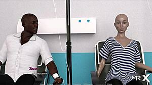 Acting Lessons: Blonde Posing Nude in Erotic 3D Hentai