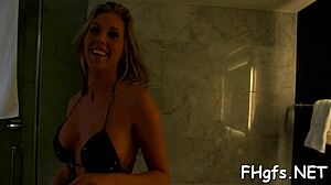 Romantic teen babe enjoys gentle blowjob and oral sex. She reaches a worthwhile orgasm in doggystyle.