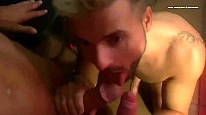 Behind the Scenes Preparation for Porno Shoot with Cock Rings