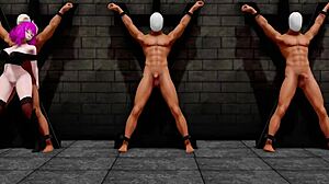 Aura Plays with Her Man Toys