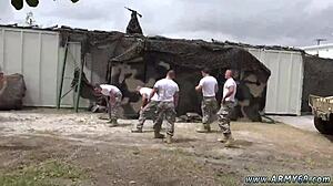 hey, that bear suit gay sex first time at glory hole was wild 🔥🐻