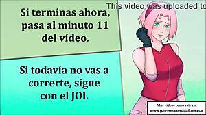 Sakura Gives Extreme Joi With Humiliating Anal Instructions In Cosplay