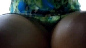 in college, the hidden cam catches upskirt views of the teen's skirt.