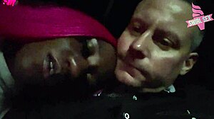 Black Teen 18+ Receives Facial At Adult Movie Theater