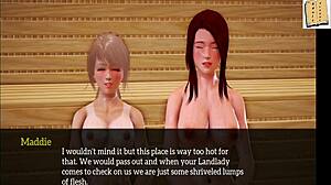 In My New Family 128, She LICKS Pussy Kinkily