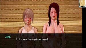 In My New Family 128, She LICKS Pussy Kinkily