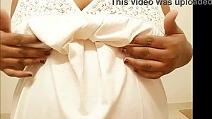 Sexy Madhya Pradesh Girl Reveals Her Big Tits And Boobs In Teasing Display