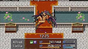 Amiga do príncipe faz algo debaixo do balcão do tarado – NTR sisters parte 8