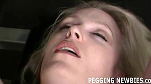 a good hard pegging with dildo is what you need for femdom fun