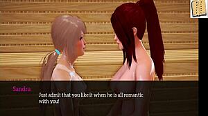 In My New Family 128, She LICKS Pussy Kinkily