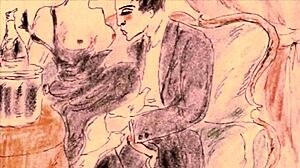 Vintage Cartoon Drawings Of Erotic Scenes