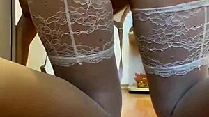 I Watched Blonde Girl Cum Masturbating Her Ass