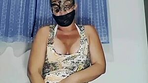 mirelladelicia asks, 'want to see my fat pussy undressing and playing with dildos?' compilation