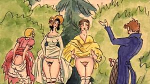 Vintage Erotic Drawings Explode!